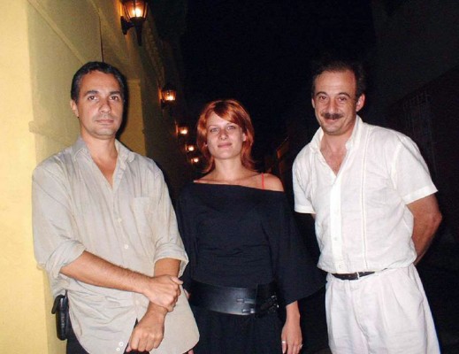 Pablo Silva, Mercedes Colombo y Alejandro Awada